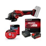 Einhell AXXIO 18/125 Akülü Taşlama Seti (4,0 Ah Akü ve Şarj Cihazı, Kesici Disk Dahildir)