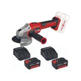 Einhell Axxio Q18/115 2x4.0AH Akülü Kömürsüz Avuç Taşlama Makinesi