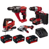 Einhell BT-RH 600 - CD 14.4 Kit Pnömatik Matkap ve Akülü Vİdalama Seti