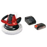 Einhell CE-CB 18/254 Li - Solo, Akülü Polisaj Makinesi ve Einhell 18V 2,5 Ah PXC Starter Kit (Başlangıç Seti)