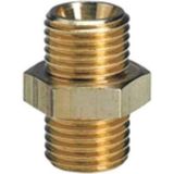 Einhell Çift Taraflı Nipel R3/8" (Kompresör Aksesuarı, Pirinçten, Tüm 3/8" Dış Dişli Basın