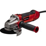 Einhell Devir Ayarlı Avuç Taşlama TE-AG 125/1010 CE Q (1010 Watt, hızlı sıkma somunu, elektronik devir ayarı, düz metal dişli başlığı, disk koruması, kesme diski olmadan) - 4430890 - 125 mm