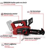 Einhell FORTEXXA 18/20 TH Power X-Change Akülü Ağaç Kesme (Li-Ion, 18 V, Kömürsüz, 20 cm Einhell kaliteli pala ve zincir, maks. 3800 dev/dk, akü ve şarj cihazı dahil değildir) - 4600020