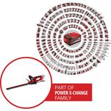 Einhell GC-CH 18/40 Li Solo, Akülü Çit Budama (Akü ve şarj cihazı dahil değildir)