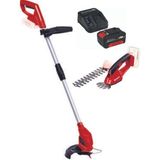 Einhell Gc-Ct 18/24 Akülü Kenar Kesme Makinesi Ge-Cg 18'li Akülü Çim Çalı Makası 1x4.0AH Bahçe Seti