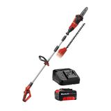 Einhell GE-HC 18 Li T, Akülü Çok Fonksiyonlu Budama Seti (4,0 Ah Akü ve Şarj Cihazı Dahildir)