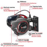 Einhell GE-HR 18/30-1 WH Li-Solo Akülü Hortum Makarası (18 V, otomatik hortum sarma, 180° dönebilen yapı, duvar aparatı, 1.5 m bağlantı hortumu, akü ve hortum dahil değildir) - 4173774