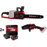 Einhell GP-LC 36/35 Li + GE-PS 18/15 Li BL - Akülü Kömürsüz Dal Kesme Seti (2 Adet 4,0 Ah Akü ve Şarj Cihazı Dahildir)