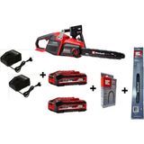 Einhell Gp-Lc 36/40 Li Bl- Akülü Ağaç Kesme Makinesi +2 x 4,0 Ah Plus Akü Starter Kit+1 Adet Yedek Zincir 1 Adet Yedek Kama