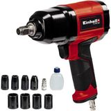 Einhell Havalı Darbeli Somun Sıkma Tc-Pw 340 (Maks. Tork 340 Nm, Sağ/sol Dönüş, Kauçuk Kaplı