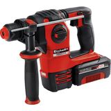 Einhell Herocco Akülü Kırıcı Delici Kit +5 (1 x 3.0 Ah) Power X-Change (Li-Ion, 18V, 2.2 J, 18 Nm, SDS-Plus, 3.0 Ah akü, şarj cihazı, 3 matkap ucu, düz keski, sivri keski, E-Box dahil) - 4513975