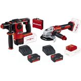 Einhell Herocco Kırıcı Axxio Avuç Taşlama Te-cp 18 Li Usb 2x4.0ah Starter Kit Akü Şarj Ünitesi
