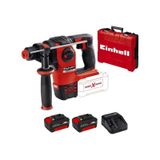 Einhell Herocco SDS Plus 18V Akülü 2x4 Amper Akü + Şarjlı Kırıcı Delici 2.12 KG