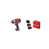 Einhell Impaxxo 18/400 Kömürsüz Akülü Somun Sıkma 18V 6 Ah Çift Akülü Set