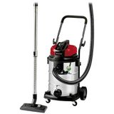 Einhell Islak/Kuru Endüstriyel Süpürge TE-VC 2230 SA (ECO teknoloji, 1150 W, 30L paslanmaz çelik hazne, üfleme bağlantısı, kombine başlık, 3m hortum, teleskopik boru) - 2342363