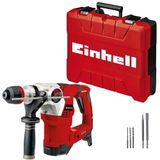 Einhell Kırıcı Delici TE-RH 32 4F Kit (1250 W, 5 joule, betonda 32 mm delme, SDS-Plus, titreşim önleyici sap, E-Box dahil, 3 matkap ucu, sivri ve düz keski) - 4257944