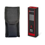 Einhell lazer ölçüm aleti TC-LD 40 R (maks. 40 m ölçüm aralığı, ölçüm modları: mesafe, alan, hacim, sürekli ölçüm, LCD ekran, otomatik kapanma, çanta, piller dahil değildir)