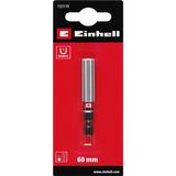 Einhell Manyetik Bit Tutucu – 60 Mm (1/4" E 6.3 Sap, Krom Vanadyum, Çelik Kılıf, Kalıcı Mıknatıs, Kırmızı Renk Halkası) - 49133110