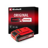 Einhell Orijinal 18 V 4.0 Ah Power X-Change Plus (18 V akü, tüm PXC için çok yönlü, deşarj olmadan, 3 aşamalı LED şarj seviyesi, uyarlanmış şarj döngüleri, şarj cihazı olmadan) - 4511553