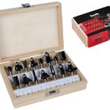 Einhell Orijinal Freze Ucu Set 49757291 | freze aksesuarı | ahşap için uygun | 8 mm şaft | farklı profillerin frezelenmesi için | saklama kutusu dahil