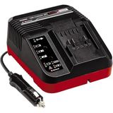 Einhell Orijinal Şarj Cihazı Power X-Car Charger 3A Power X-Change (Li-Ion, 18 V, 12 V Soket, Sürekli Akü Takibi ve Akıllı Şarj Yönetimi, 7'li LED Gösterge) - 4512113