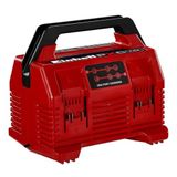 Einhell Orijinal Şarj Cihazı Power X-Quattrocharger 4A Power X-Change (Li-Ion, 18 V, aynı anda 2 x 2 akü şarjı, akü takibi, akıllı şarj yönetimi, 6'lı LED gösterge) - 4512102