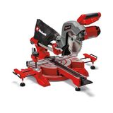 Einhell Pistonlu Gönye Testere TC-SM 216 (1.600 W, döner masa, lazer, sol+sağ destekler, yüksek kaliteli sert metal testere bıçağı dahil) - 4300380