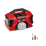 Einhell Pressito 18/21 Power X-Change Akülü Hava Kompresörü (18 V, Maks. 10.5 Bar, 21 l/dk Emiş Gücü, 18000 rpm Motor Hızı, Yağsız, Akü dahil değildir) - 4020467