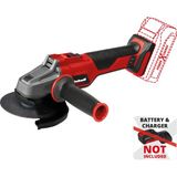 Einhell Professional Akülü Avuç Taşlama Makinesi AXXIO 18/125 Q Li-Solo 4431151 | PXC | 18 V | 700 W | Ø 125 mm | 33 mm kesme derinliği | Kömürsüz | hızlı sabitleme somunu | kesme diski ve akü hariç
