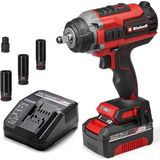 Einhell Professional Akülü Darbeli Somun Sıkma Makinesi Impaxxo 18/450 (1 × 4.0 Ah) Power X-Change ( - Renkli