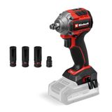 Einhell Professional Akülü Darbeli Somun Sıkma TP-CW 18/260-C Li BL-Solo PXC (18 V, 260 Nm tork seviyesi, otomatik durdurma ayarı, kömürsüz, harici kare uç soketi)