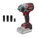 Einhell Professional Akülü Darbeli Somun Sıkma TP-CW 18/750-C Li BL-Solo PXC (18 V, 750 Nm tork seviyesi, otomatik durdurma ayarı, kömürsüz, harici kare uç soketi)