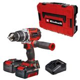 Einhell Professional Akülü Darbeli Vidalama TP-CD 18/60 Li-i BL Power X-Change (Li-Ion, 18 V, kömürsüz, 60 Nm, 32.000 darbe/dk, 2x 4,0 Ah akü ve şarj cihazı dahildir) - 4514208