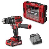 Einhell Professional Akülü Darbeli Vidalama TP-CD 18/70 Li-i BL+70 (3 Ah) Power X-Change (18 V, kömürsüz, 70 Nm, darbeli delme fonksiyonu, 70 parça aksesuar, E-Case, akü, şarj cihazı)