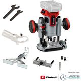 Einhell Professional Akülü Dik Freze TP-RO 18 Li BL-Solo Power X-Change (18 V, Li-Ion, 35 mm Hareket Mesafesi, Kömürsüz Motor, Paralel Kılavuz Dahil, Akü ve Şarj Cihazı Dahil Değildir) - 4350411