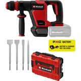 Einhell Professional Tp-Dhd 18/41 Li Bl +4 S-F Power X-Change Akülü Kırıcı (18 V, Kömürsüz Motor, 4,0 J, Sds-Plus, Sürekli Çalışma, 1× Sivri + 3× Düz Keski, Taşıma Çantası Dahil, Aküsüz)