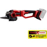 Einhell Profesyonel Akülü Avuç Taşlama AXXIO 36/230 Q Power X-Change (36 V, 2200 W, maks. 70 mm kesme derinliği, 6600 dev/dk, Kömürsüz Motor, akü, şarj cihazı ve kesme diski dahil değildir) - 4431160