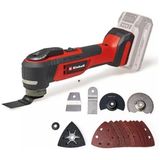 Einhell Profesyonel Akülü Raspalama Makinesi TP-MG 18 Li BL-Solo Power X-Change (18 V, Kömürsüz, 3 fonksiyon, manyetik aparat adaptörü, aksesuarlar dahil, akü dahil değildir) - 4465190