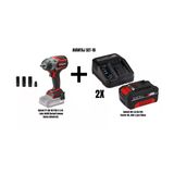 Einhell Set-10 (Einhell Tp-Cw 18/750-C Li Bl Akülü Darbeli Somun Sıkma Kömürsüz+2Xeinhell 18V 4,0 Ah Pxc Starter Kit, Akü & Şarj Cihazı)