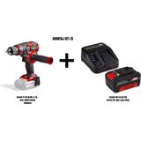 Einhell Set-13 (Einhell Tp-Cd 18/80 Li-İ Bl Akülü Darbeli Vidalama+Einhell 18V 4,0 Ah Pxc Starter Kit, Akü & Şarj Cihazı)
