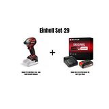 Einhell Set-29(einhell Tp-ci 18/250-c Li Bl - Solo Akülü Darbeli Vidalama+einhell 18v 2,5 Ah Pxc Starter Kit, Akü ve Şarj Cihazı)