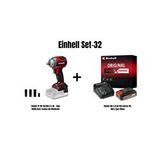 Einhell Set-32 (einhell Tp-cw 18/350-c Li Bl - Solo Akülü Darb. Somun Sık-kömürsüz+einhell 18v 2,5 Ah Pxc Starter Kit, Akü ve Şarj Cihazı)