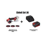 Einhell Set-36 (einhell Tp-co 18/76-c Li Bl - Solo Professional Akülü Kesme Taşlama Makinesi+einhell 18v 4,0 Ah Pxc Starter Kit, Akü ve Şarj Cihazı)