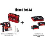 Einhell Set-44 (Einhell Professional Tp-Hd 18/22 Li Bl +4 Akülü Kırıcı Delici+Einhell 18V 2 x 4,0 Ah Pxc Twincharger Kit, Akü & Şarj Cihazı) - yok