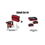 Einhell Set-44 (Einhell Professional Tp-Hd 18/22 Li Bl +4 Akülü Kırıcı Delici+Einhell 18V 2 X 4,0 Ah Pxc Twincharger Kit, Akü & Şarj Cihazı)
