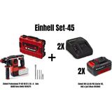 Einhell Set-45 (Einhell Professional Tp-Hd 18/22 Li Bl +4 Akülü Kırıcı Delici+Einhell 18V 4,0 Ah Pxc Starter Kit, Akü & Şarj Cihazı) - yok