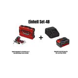 Einhell Set-48 (Einhell Professional Tp-Jst 18/135 Li Bl S-F Akülü Dekupaj Testere+Einhell 18V 4,0 Ah Pxc Starter Kit, Akü & Şarj Cihazı)