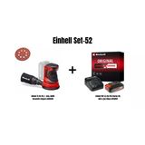Einhell Set-52(Einhell Te-Rs 18 Li - Solo, Akülü Eksantrik Zımpara+Einhell 18V 2,5 Ah Pxc Starter Kit, Akü & Şarj Cihazı)