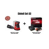 Einhell Set-52(einhell Te-rs 18 Li - Solo, Akülü Eksantrik Zımpara+einhell 18v 2,5 Ah Pxc Starter Kit, Akü ve Şarj Cihazı)