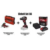 Einhell Set-56(einhell Professional Tp-jst 18/135 Li Bl S-f Akülü Dekupaj Testere+einhell Profesyonel Tp-cd 18/70-c Li Bl Akülü Vidalama+einhell 18v 2,5 Ah Pxc Starter Kit, Akü ve Şarj Cihazı )